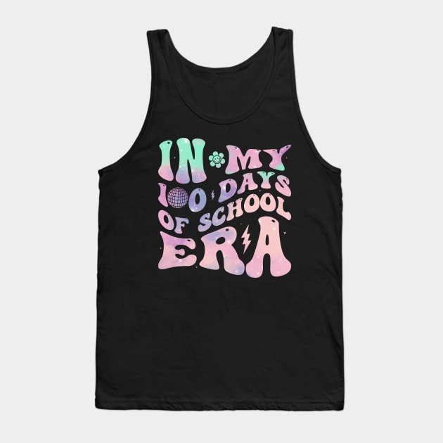 In My 100 Days Of School Era Teacher Kids 100 Days Of School Tank Top by davidwhite